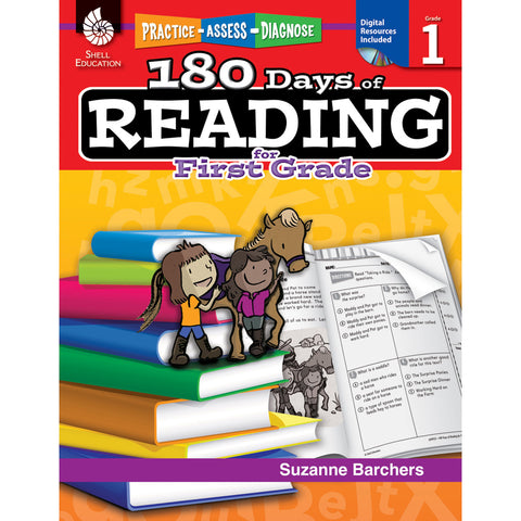 180 Days Of Reading Book For First Grade