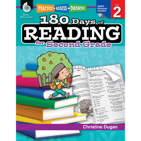 180 Days Of Reading Book For Second Grade