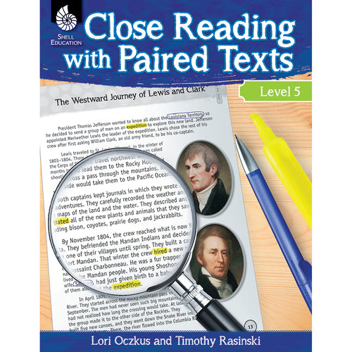 Close Reading With Paired Texts Book, Level 5