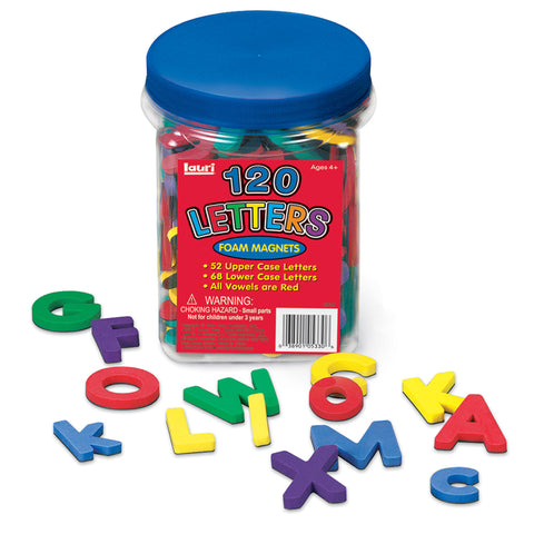 Letters Foam Magnets, 120-Piece Set