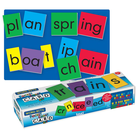 Word Bits Pocket Chart Card Set