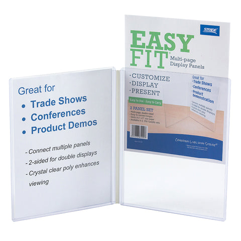 Easyfit Clear Display Panels, 2 Panels