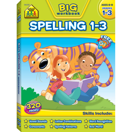 Big Spelling Grades 1-3 Workbook