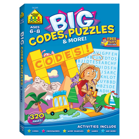 Big Codes, Puzzles & More Workbook