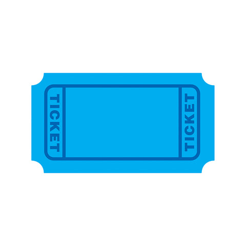 Blue Tickets Classic Accents, 72 Ct