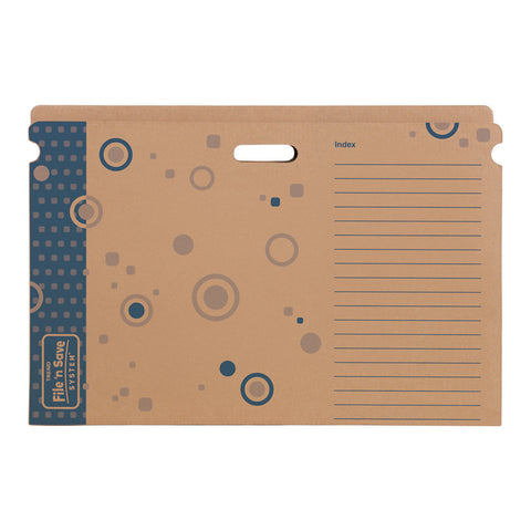 Bulletin Board Sturdy Folder File 'N Save System
