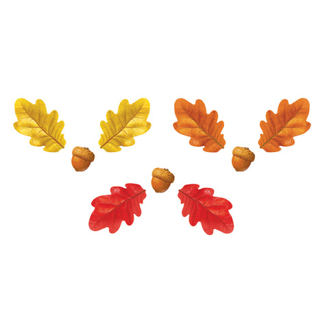 Fall Oak Leaves & Acorns Classic Accents Var. Pack, 108 Ct