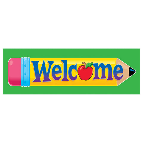 Welcome Pencil Bookmarks, 36 Ct