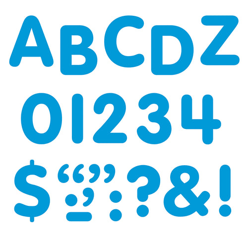 Blue 1 Stick-Eze Stick-On Letters