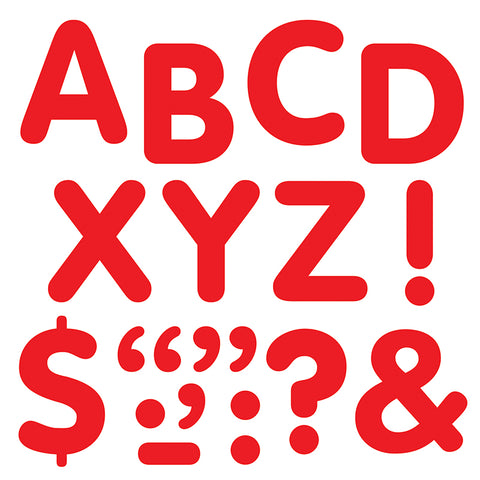 Red 2 Stick-Eze Stick-On Letters
