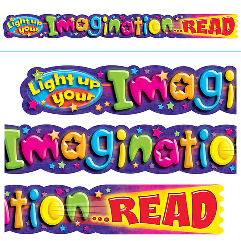 Light Up Your Imagination Quot. Expressions Banner, 10'