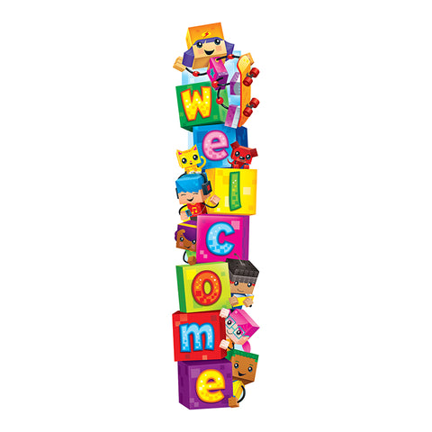 Welcome Blockstars! Quotable Expressions Banner, 5'