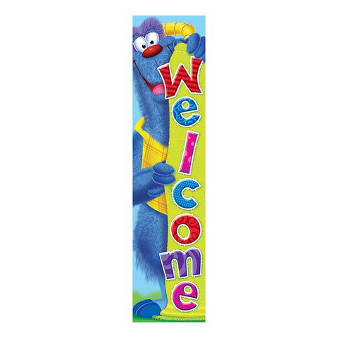 Welcome Furry Friends Quotable Expressions Banner, 5'