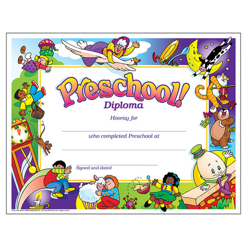 Preschool Diploma , 30 Ct