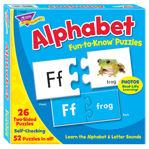 Alphabet Fun-To-Know Puzzles