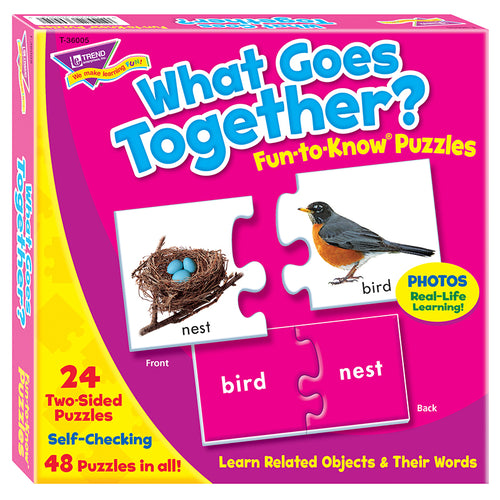 What Goes Together? Fun-To-Know Puzzles
