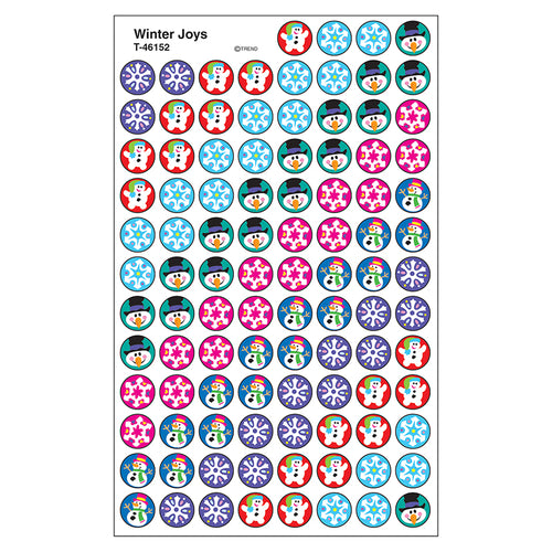 Winter Joys Superspots Stickers, 800 Ct