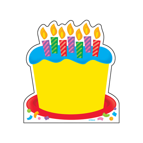Birthday Cake Note Pad-Shaped, 50 Sheets