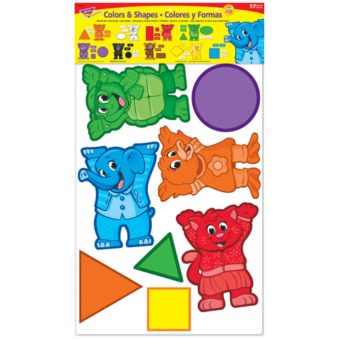 Colors &amp; Shapes (En/Sp) Bulletin Board Set