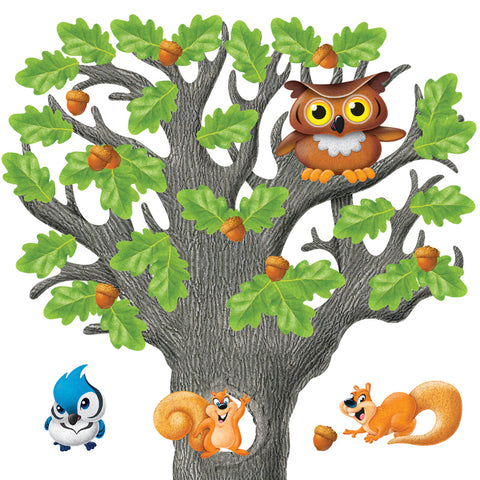 Big Oak Tree Bulletin Board Set