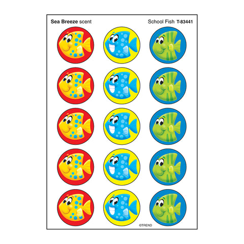 School Fish Stinky Stickers, 60 Ct.