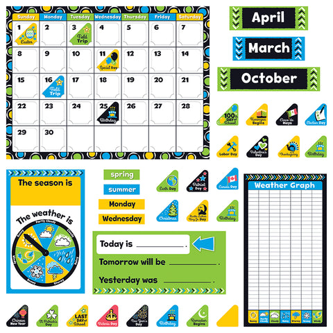 Bold Strokes Calendar Bulletin Board Set