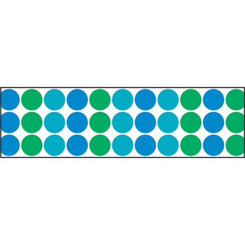 Big Dots Cool Mix Bolder Borders, 35.75'