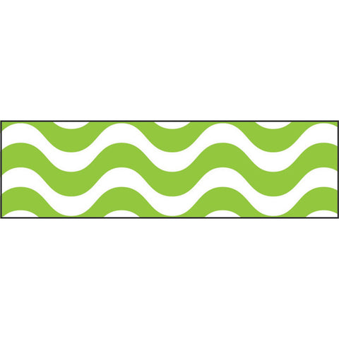 Wavy Lime Bolder Borders, 35.75'