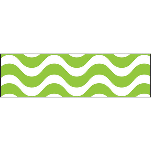 Wavy Lime Bolder Borders, 35.75'