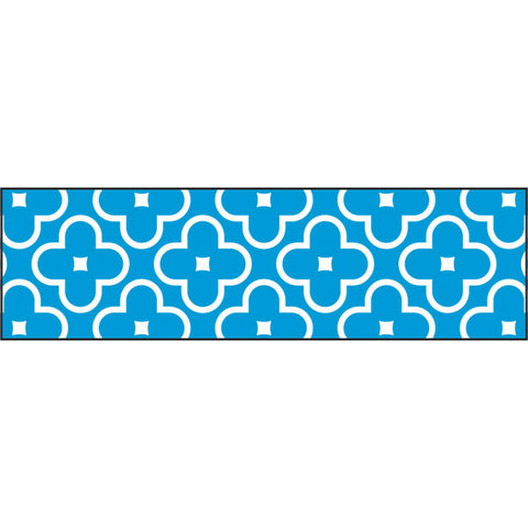 Floral Blue Bolder Borders, 35.75'