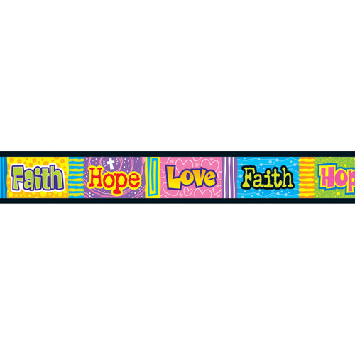 Faith, Hope, Love Bolder Borders, 35.75'