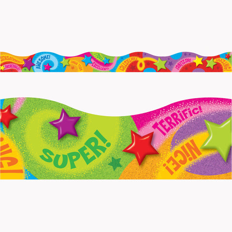 Praise Words 'N Stars Terrific Trimmers, 39 Ft