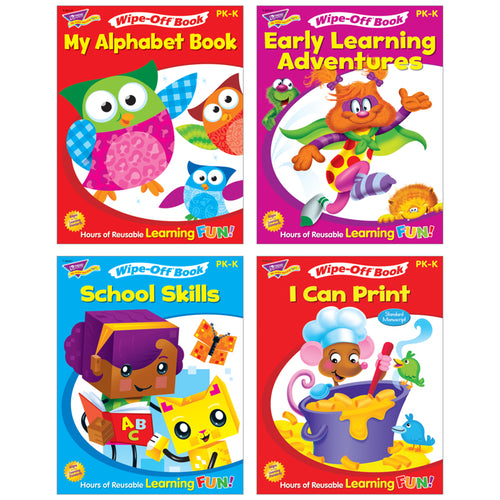 Early Writing Adventures Wipe-Off Books Assortment