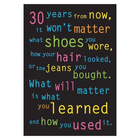 30 Years From Now... Argus Poster, 13.375 X 19
