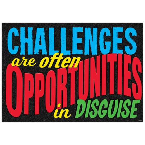 Challenges Are Often... Argus Poster
