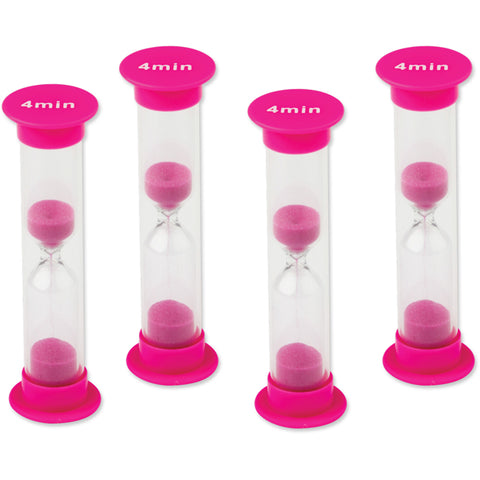 4 Minute Sand Timers - Small