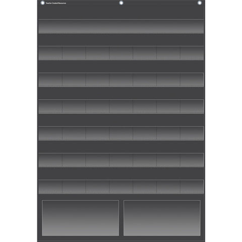 Black Calendar Pocket Chart (25 X 36)