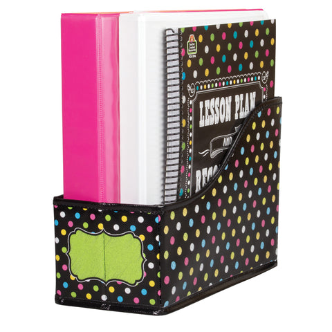 Chalkboard Brights Book Bin, 5W X 8H X 11D