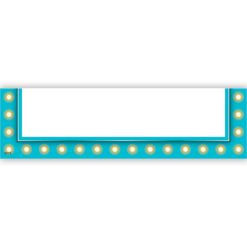 Light Blue Marquee Magnetic Pockets - Small