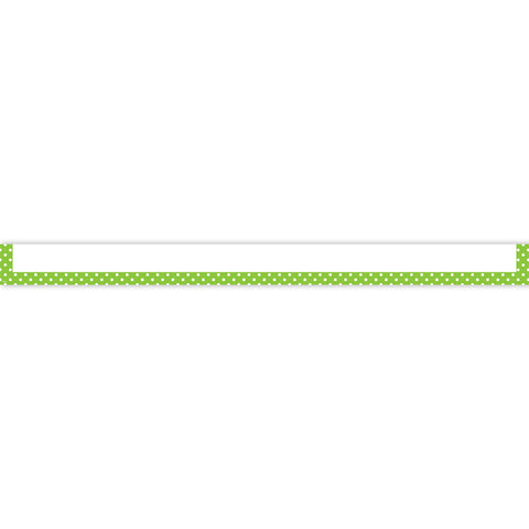 Lime Polka Dots Magnetic Pockets - Extra Large