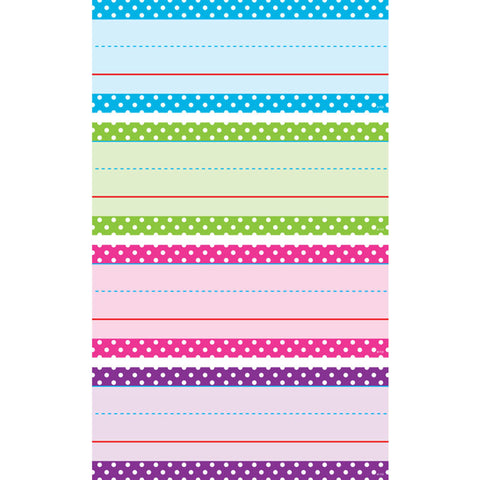Bright Colors Polka Dots Word Strips