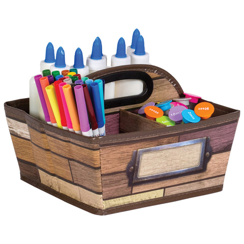 Reclaimed Wood Storage Caddy