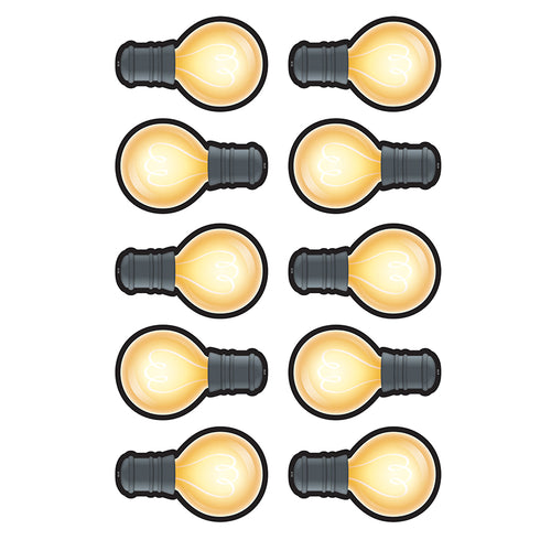 White Light Bulbs Accents