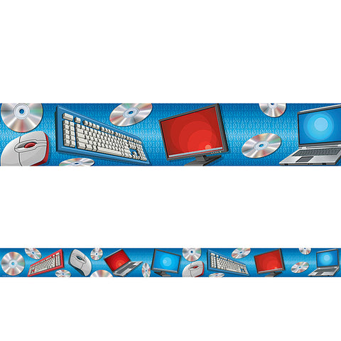 Computer Straight Border Trim