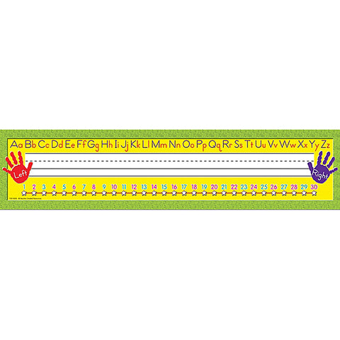 Right/Left Alphabet Super Jumbo Name Plates