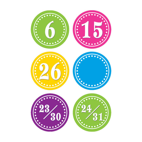 Bight Circles Calendar Days