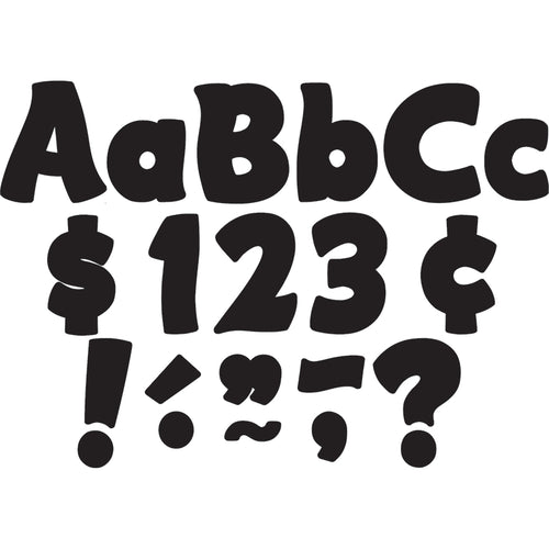 Black Funtastic 4 Letters Combo Pack