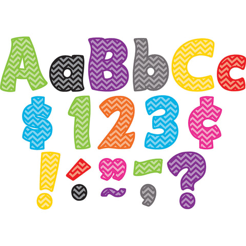 Chevron Funtastic 4 Letters Combo Pack