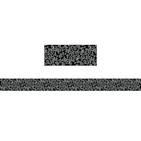 Classy Swirls Straight Border Trim