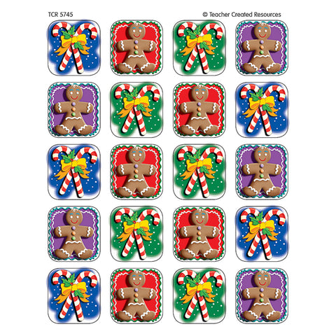 Candy Canes/Gingerbread Stickers
